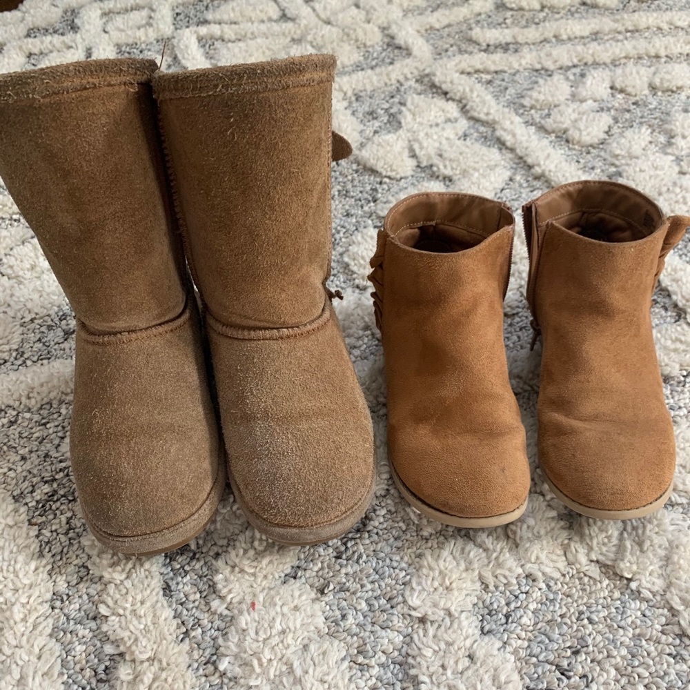Bearpaw and Cat & Jack Boots
